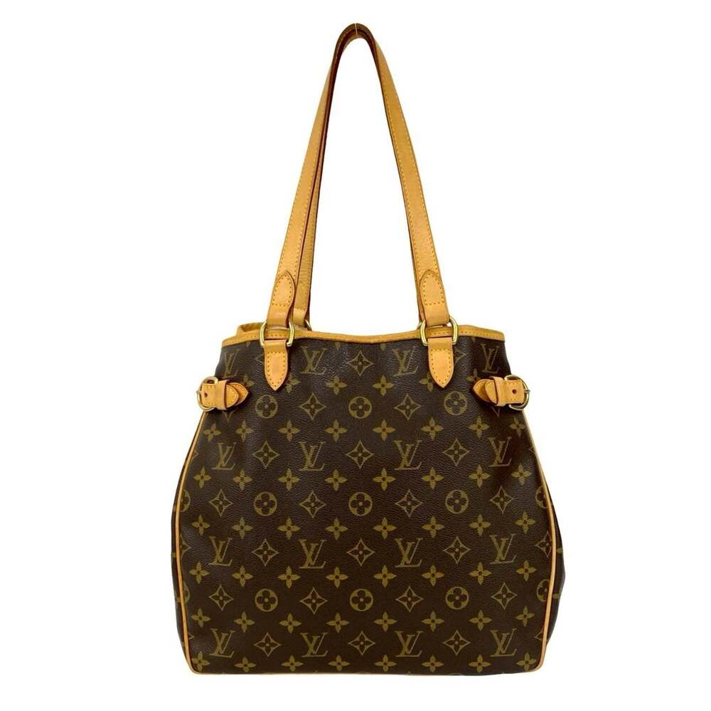 LOUIS VUITTON Brown Monogram Leather Shoulder Bag - Picture 1 of 10